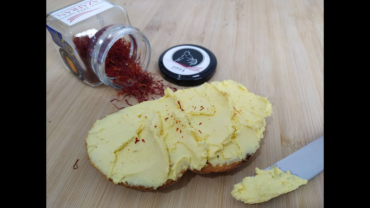 CREMA DE QUESO  CON AZAFRÁN