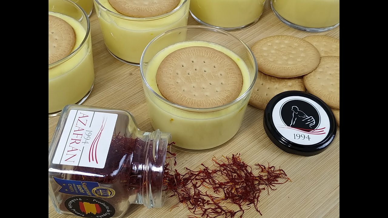 NATILLAS CASERAS CON AZAFRAN