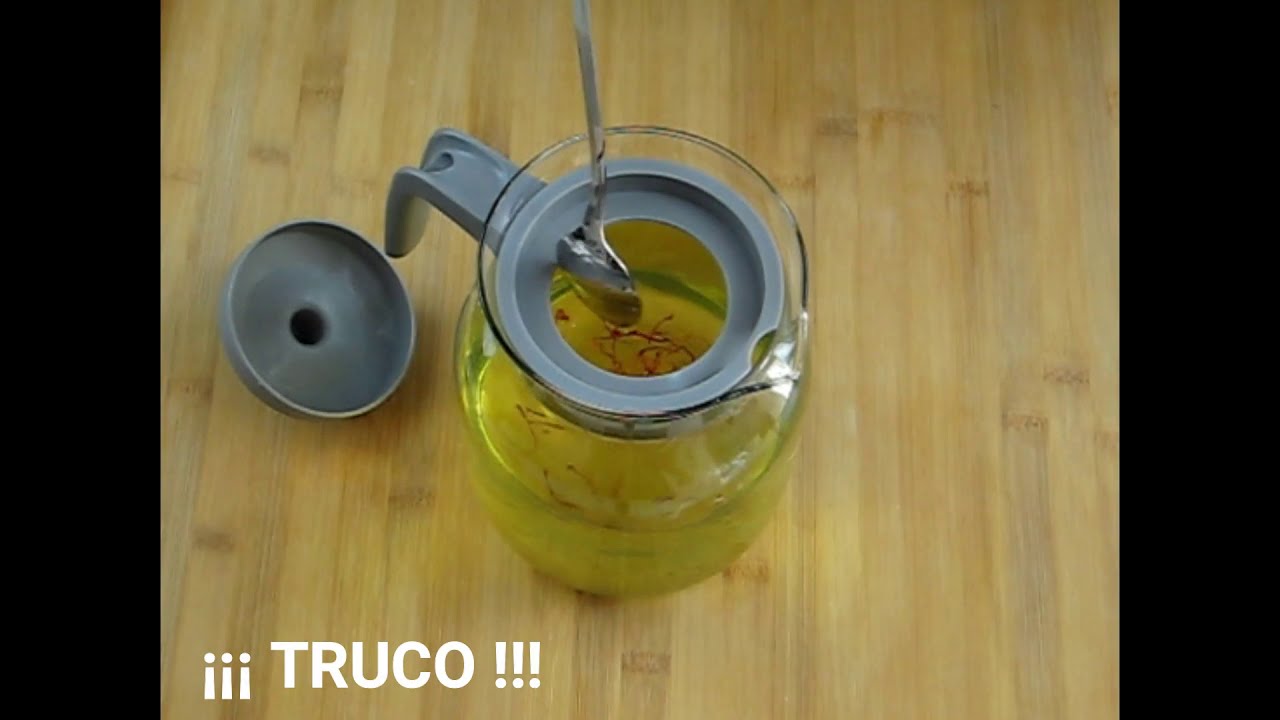 INFUSIÓN HELADA DE MIEL Y AZAFRÁN