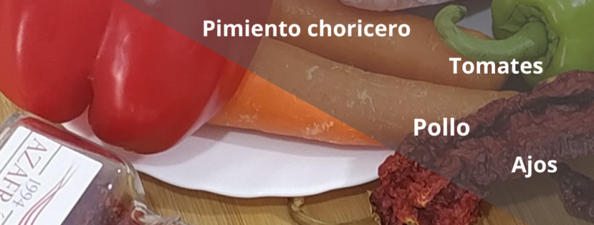 Cazuela de pollo en salsa de Azafrán